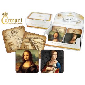 Podkładka korkowa Carmani L. Da Vinci, Człowiek Witruwiański, 1szt